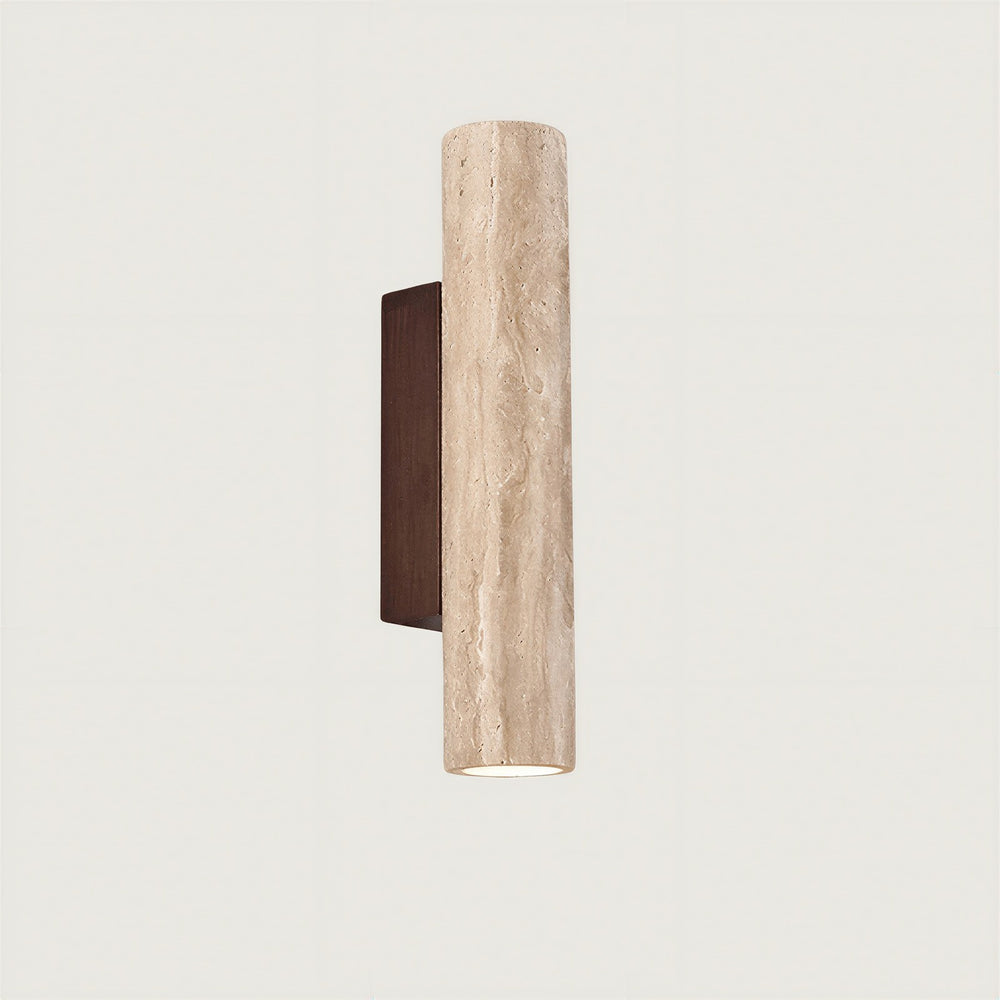 Travertine Up and Down Wall Light - View 2