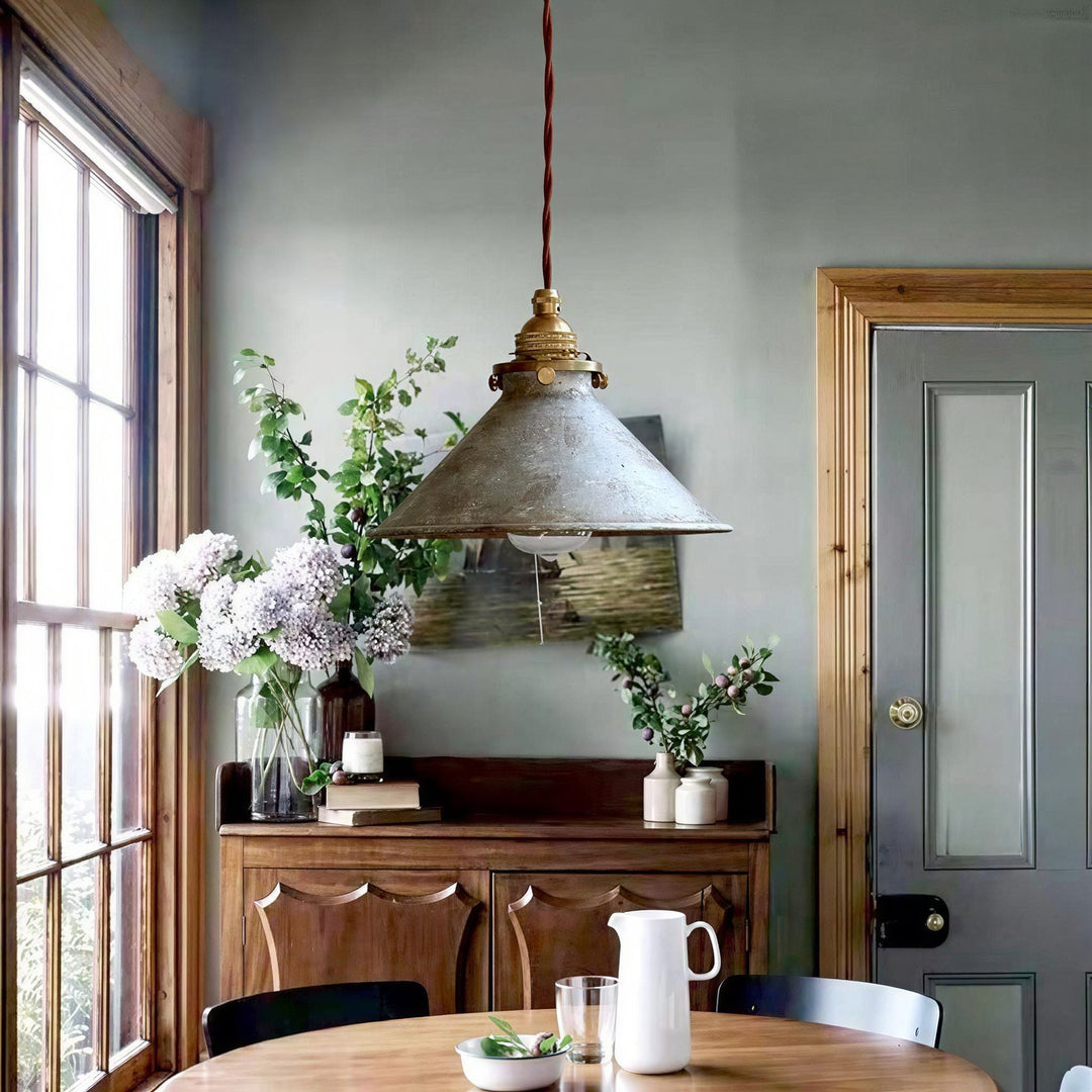 Industrial Cone Pendant Light