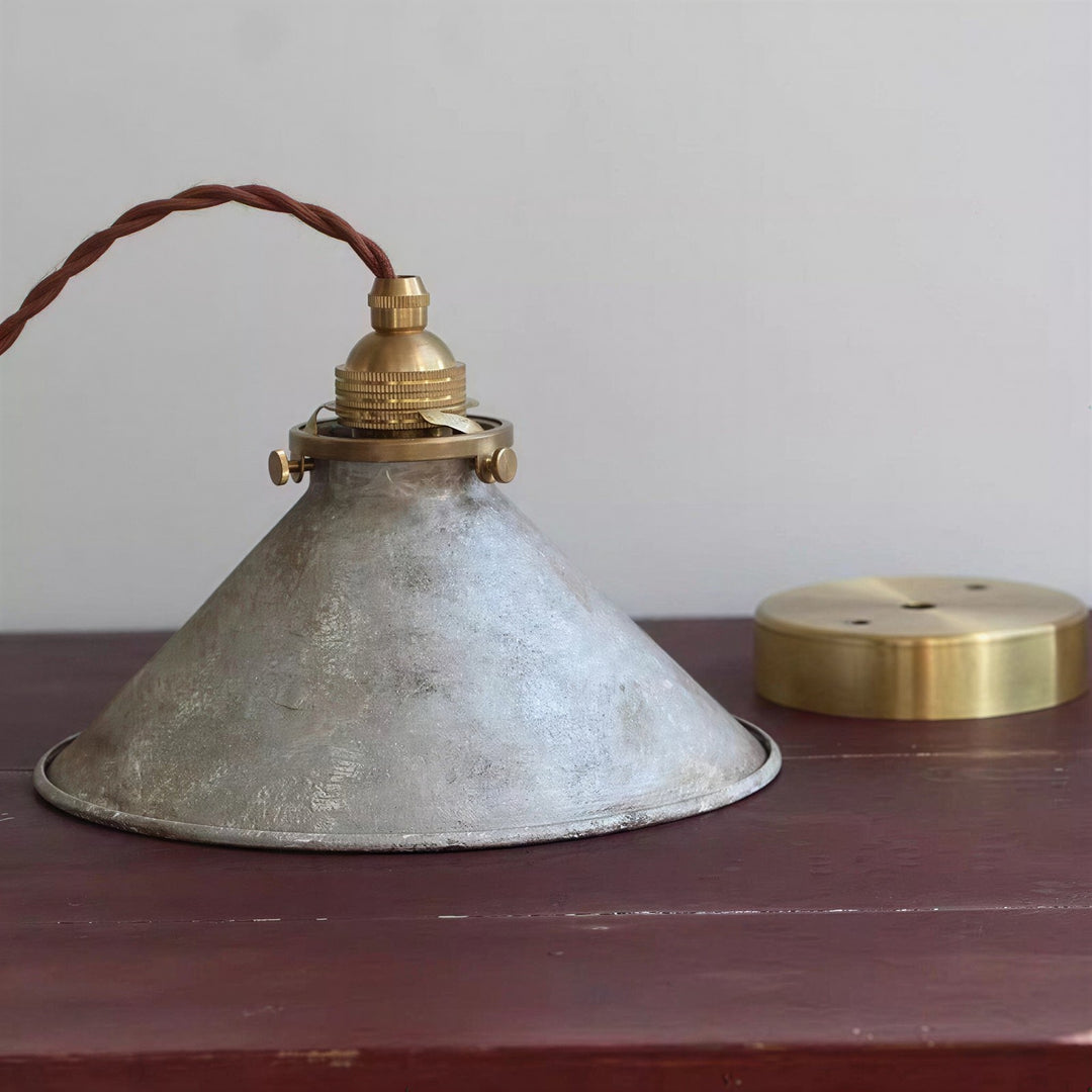 Industrial Cone Pendant Light - View 3