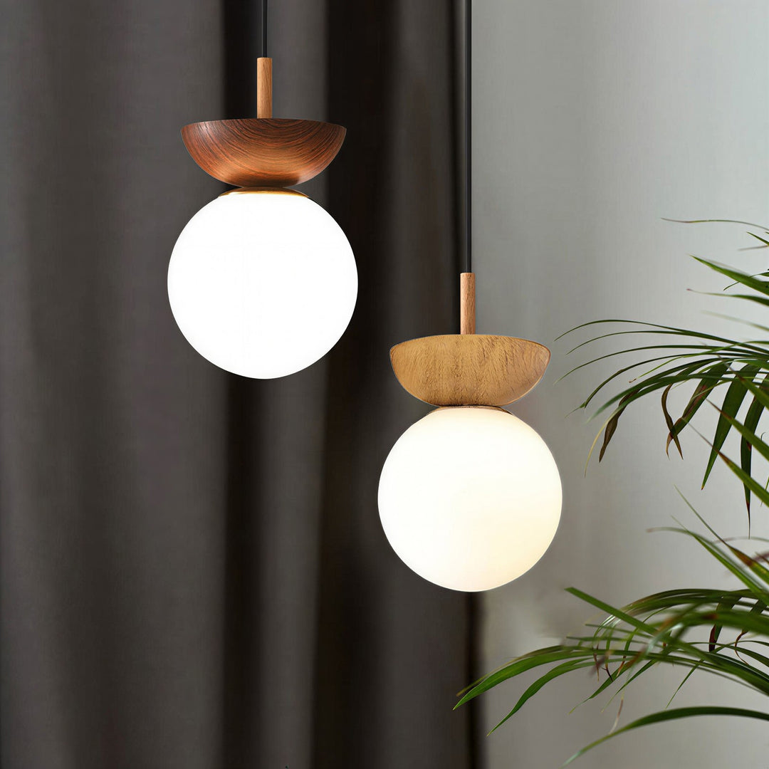 Nordic Glass Globe Ceiling Light