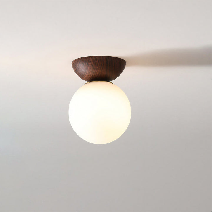 Nordic Glass Globe Ceiling Light - View 5