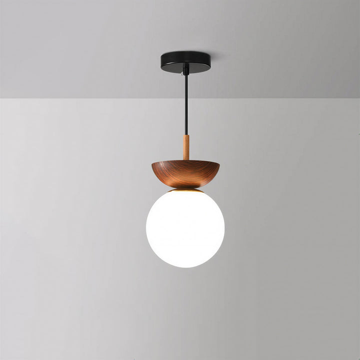 Nordic Glass Globe Ceiling Light - View 6