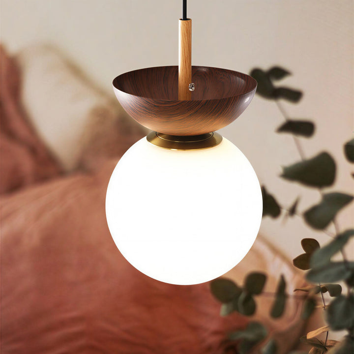 Nordic Glass Globe Ceiling Light - View 7