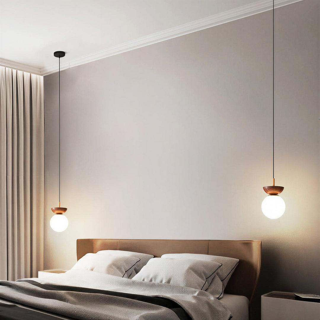 Nordic Glass Globe Ceiling Light - View 10
