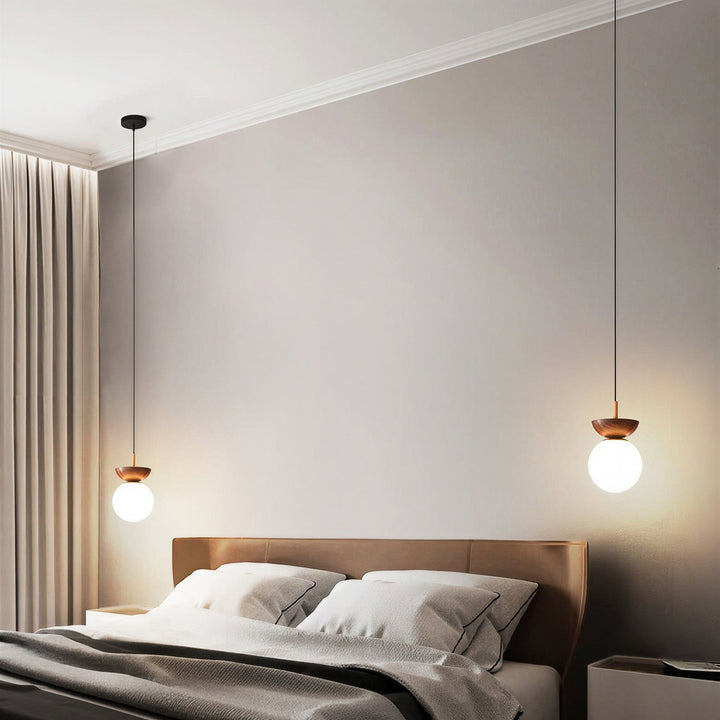 Nordic Glass Globe Ceiling Light - View 10