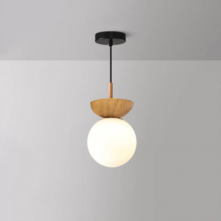 Nordic Glass Globe Ceiling Light - View 15