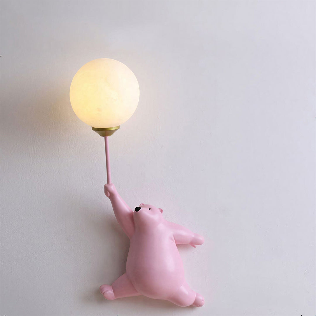 Bear Balloon Wall Lamp - View 4