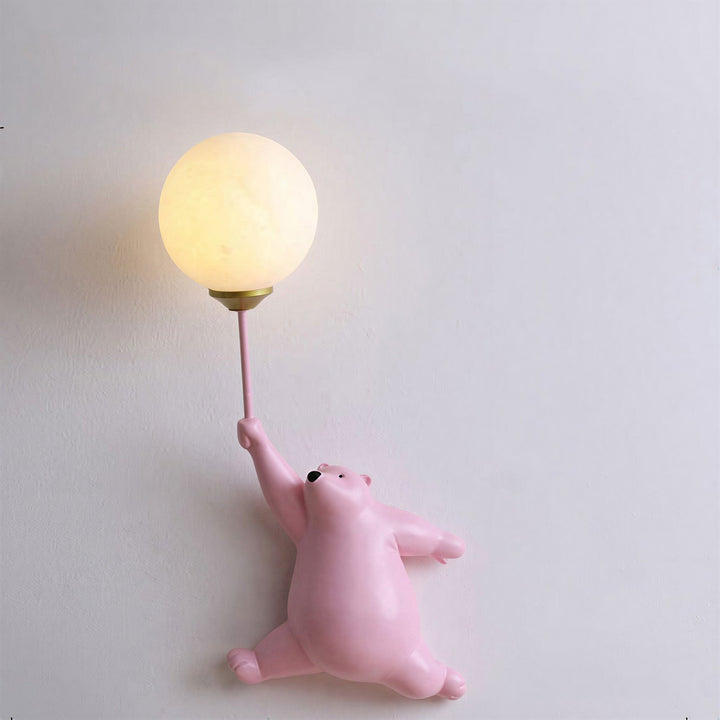 Bear Balloon Wall Lamp - View 4