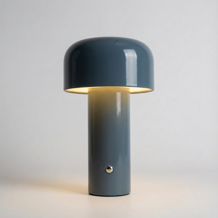 Portable LED Mushroom Table Lamp Touch Control Rechargeable