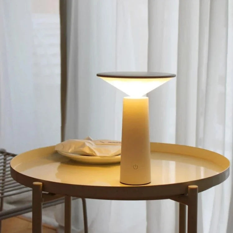 360° Rotating Table Lamp with Adjustable Brightness and Color Temperature - Cordless and Rechargeable Design 1