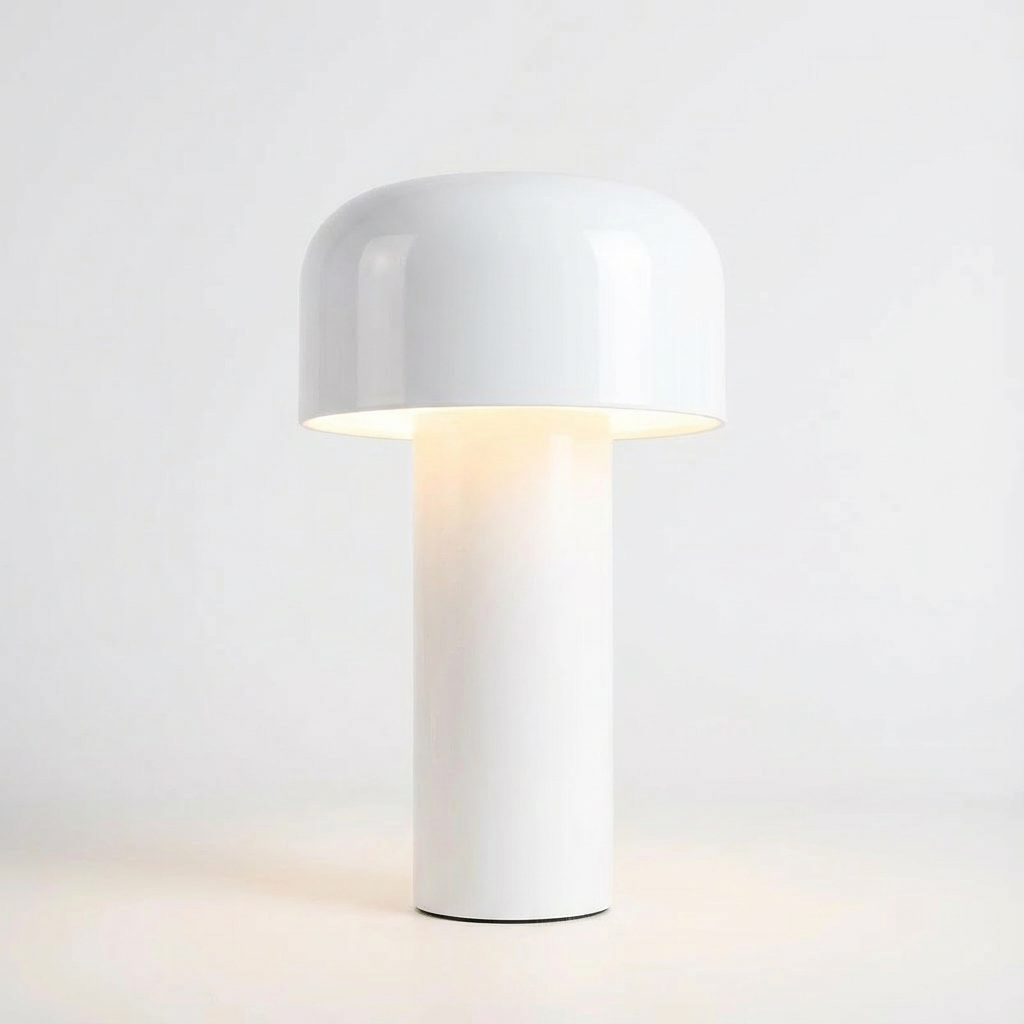 Portable LED Mushroom Table Lamp Touch Control Rechargeable