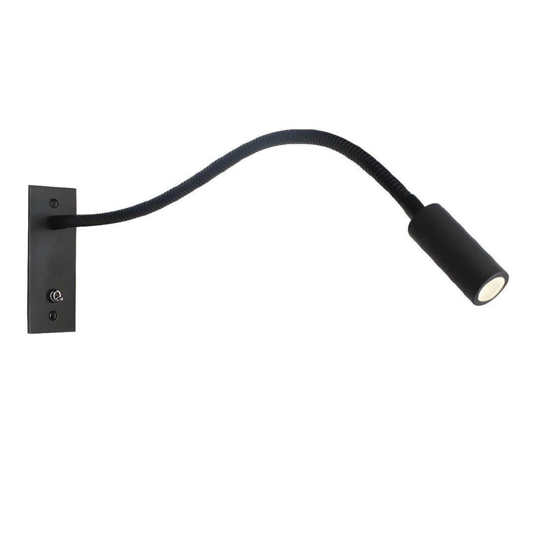 Gooseneck LED Reading Wall Light in 36 x 13 cm