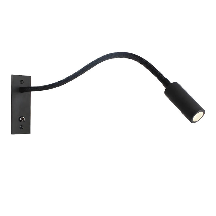 Gooseneck LED Reading Wall Light in 36 x 13 cm