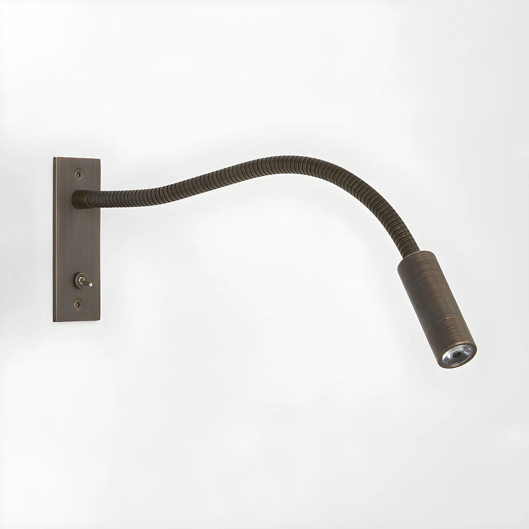 Gooseneck LED Reading Wall Light in 36 x 13 cm - View 2