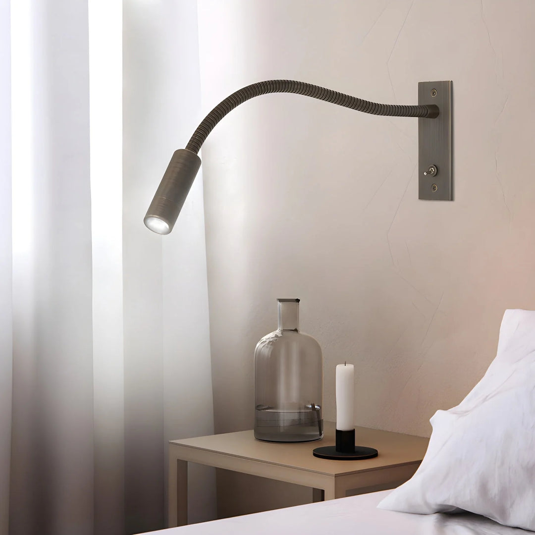 Gooseneck LED Reading Wall Light - View 3