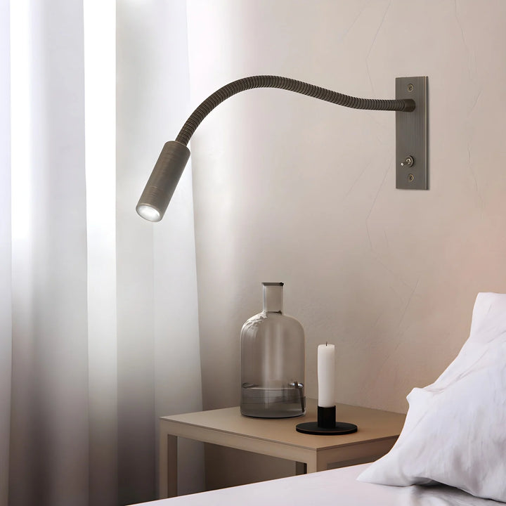 Gooseneck LED Reading Wall Light - View 3