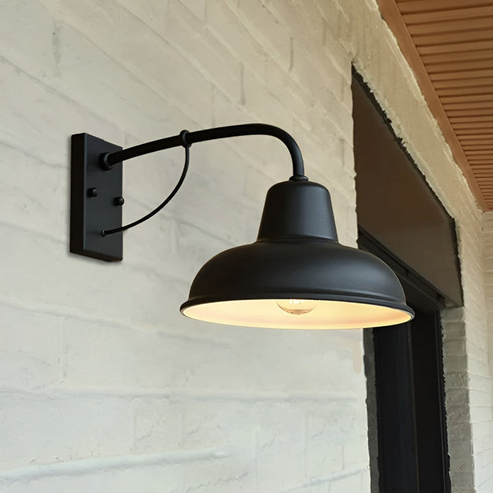 Antique Iron Wall Light - Rustic Outdoor Wall Lamp