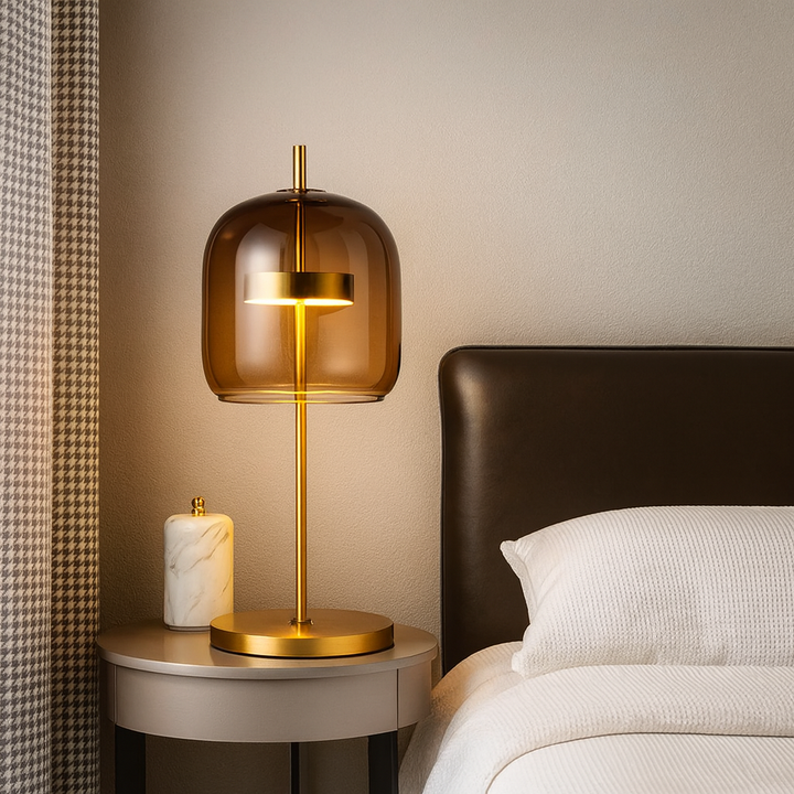 Glass Dome Table Lamp - View 3