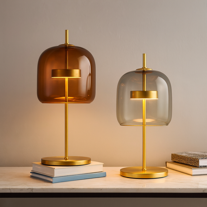 Glass Dome Table Lamp - View 2
