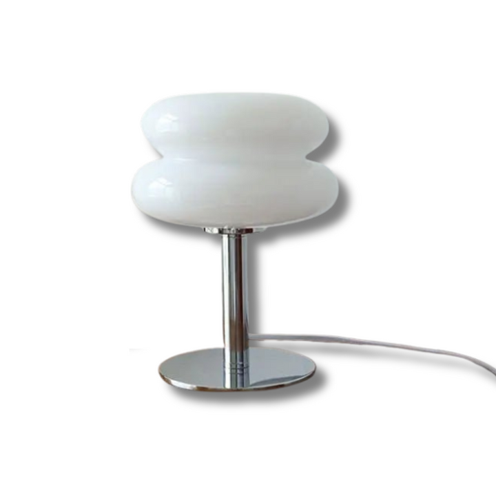 Bauhaus Table Lamp with Touch Control and Colorful Glass Shade - Stylish Bedside or Desk Lamp for Bedroom Decor 8