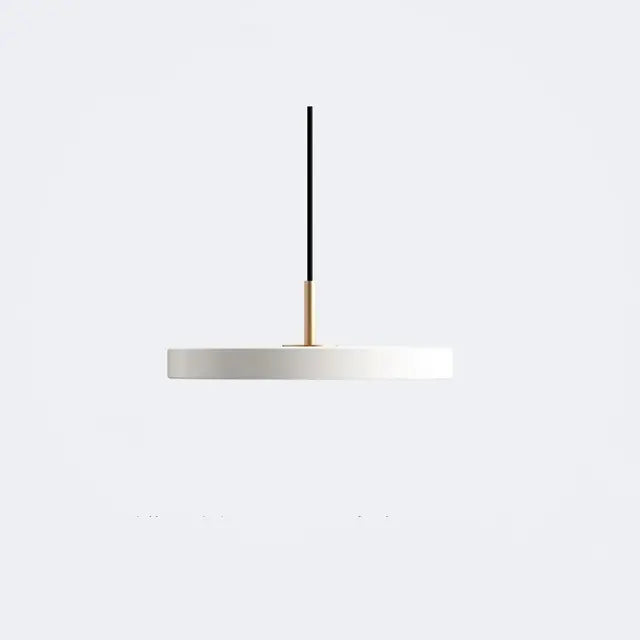 Black Pendant Light - Nordic Style Kitchen Pendant Lighting for Dining Room and Living Room, Minimalist Metal Design 0