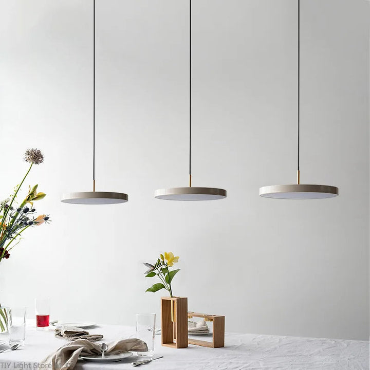 Black Pendant Light - Nordic Style Kitchen Pendant Lighting for Dining Room and Living Room, Minimalist Metal Design 2