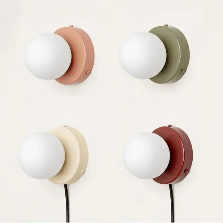 Nalani Frosted Glass Wall Lamp