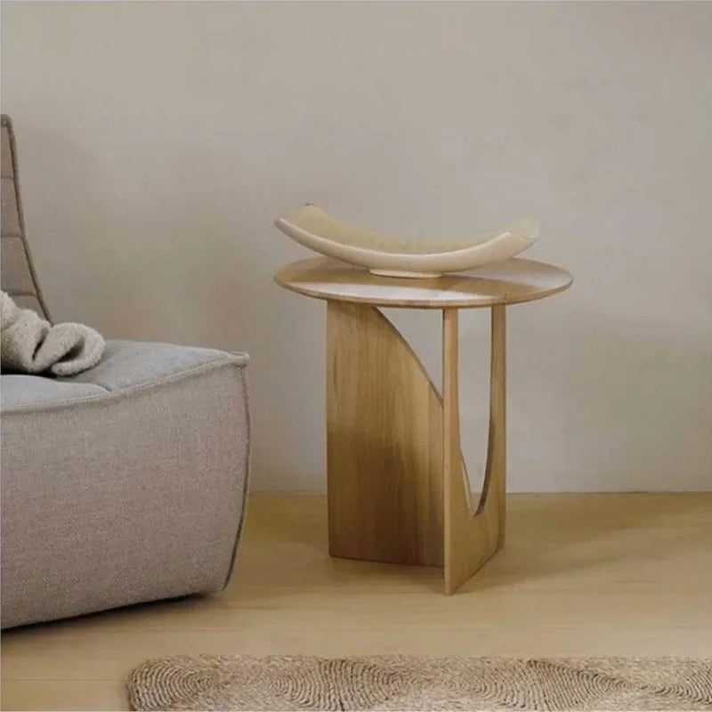 Solid Wood Side Table