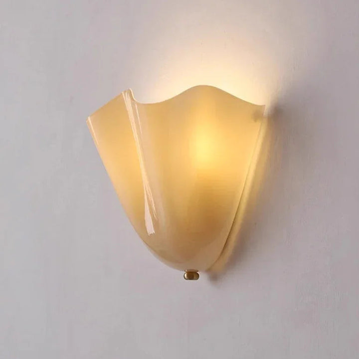 Coloured Glass Wall Lamp - View 6