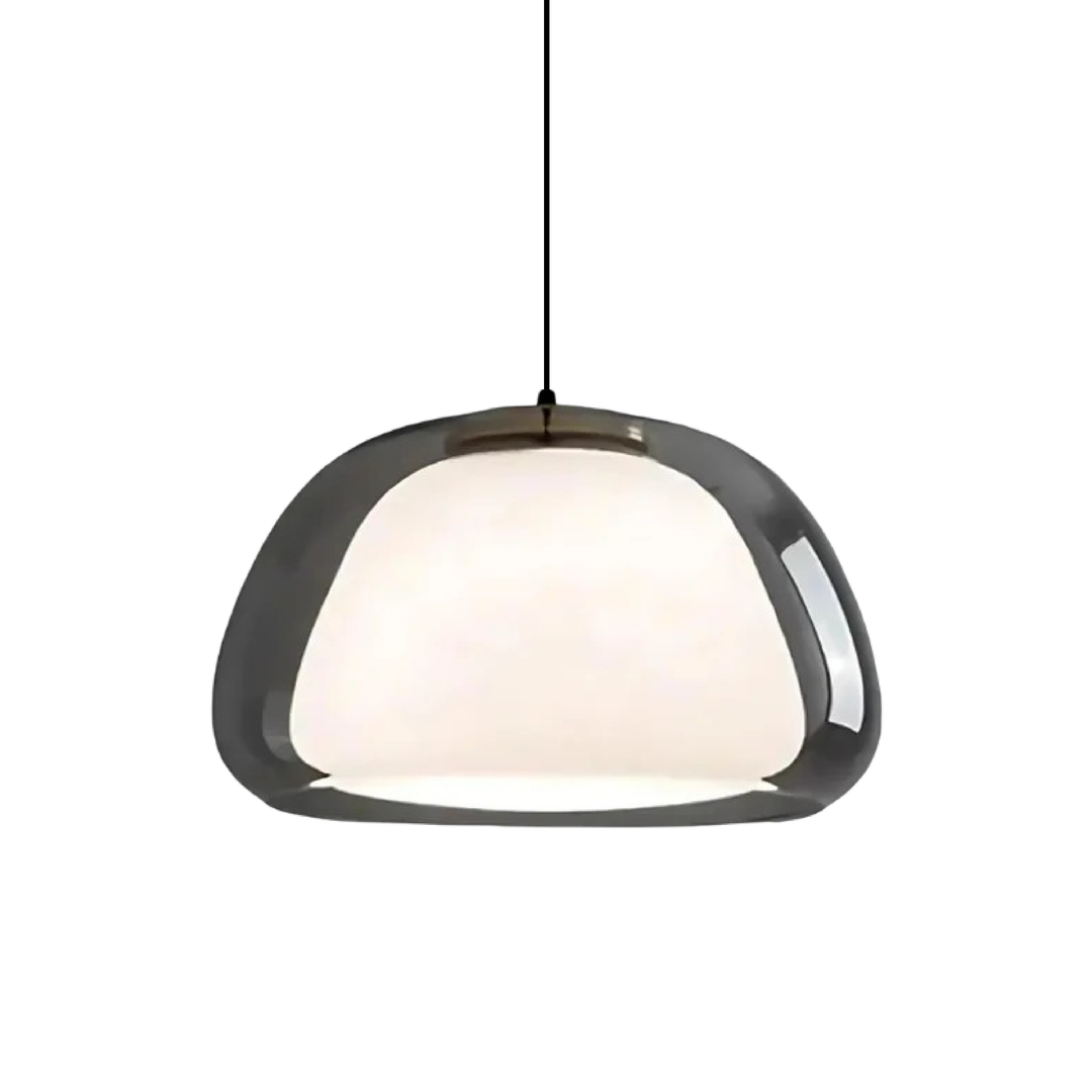 Contemporary Glass Pendant Light - Minimalist Jelly Design for Kitchen and Dining Room 0