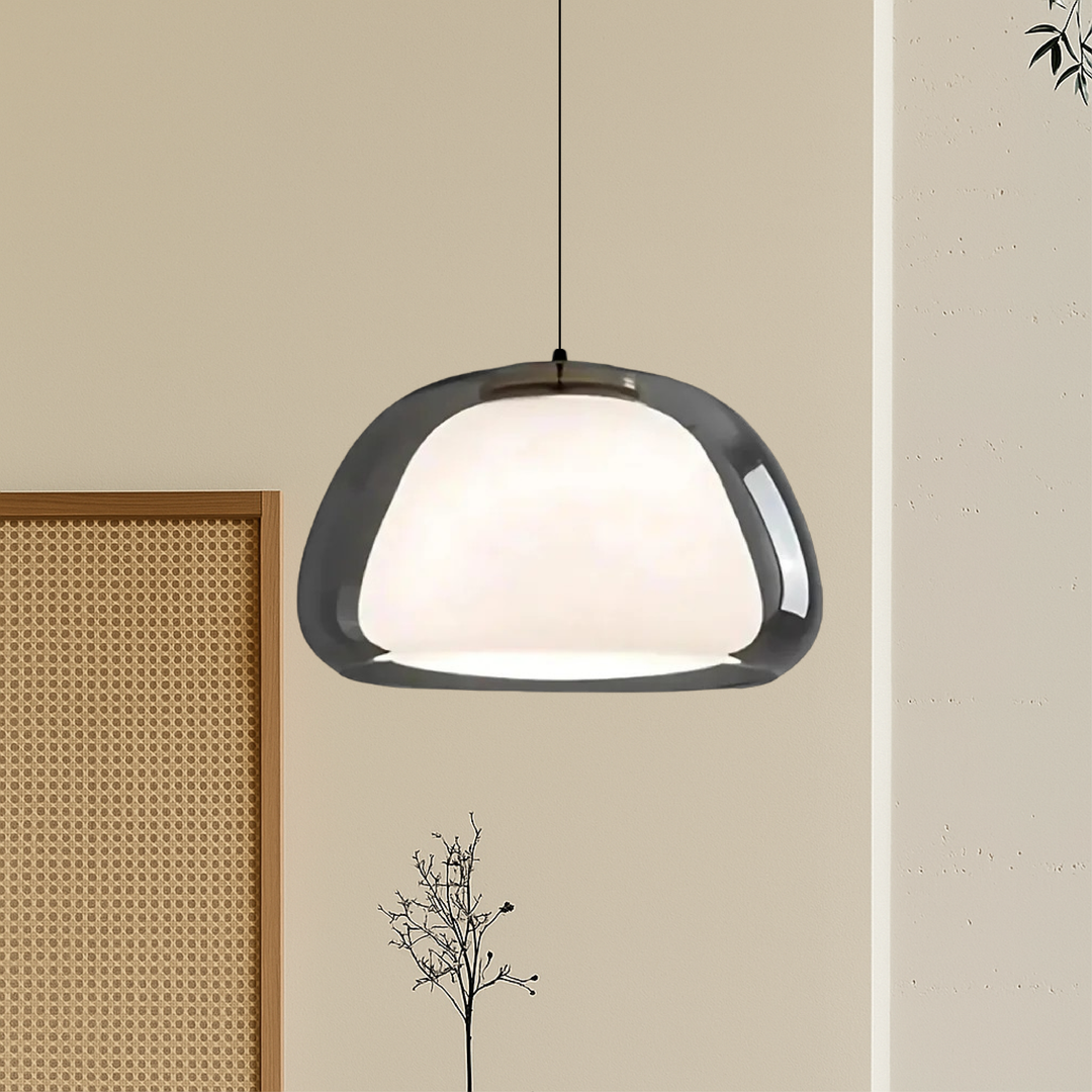 Contemporary Glass Pendant Light - Minimalist Jelly Design for Kitchen and Dining Room 5