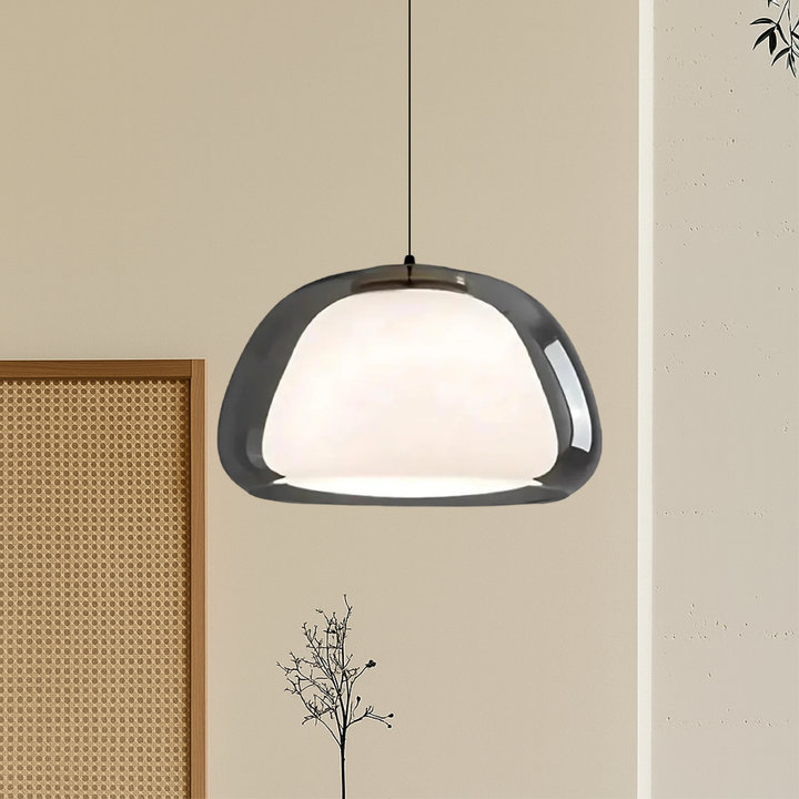 Contemporary Glass Pendant Light - Minimalist Jelly Design for Kitchen and Dining Room 5