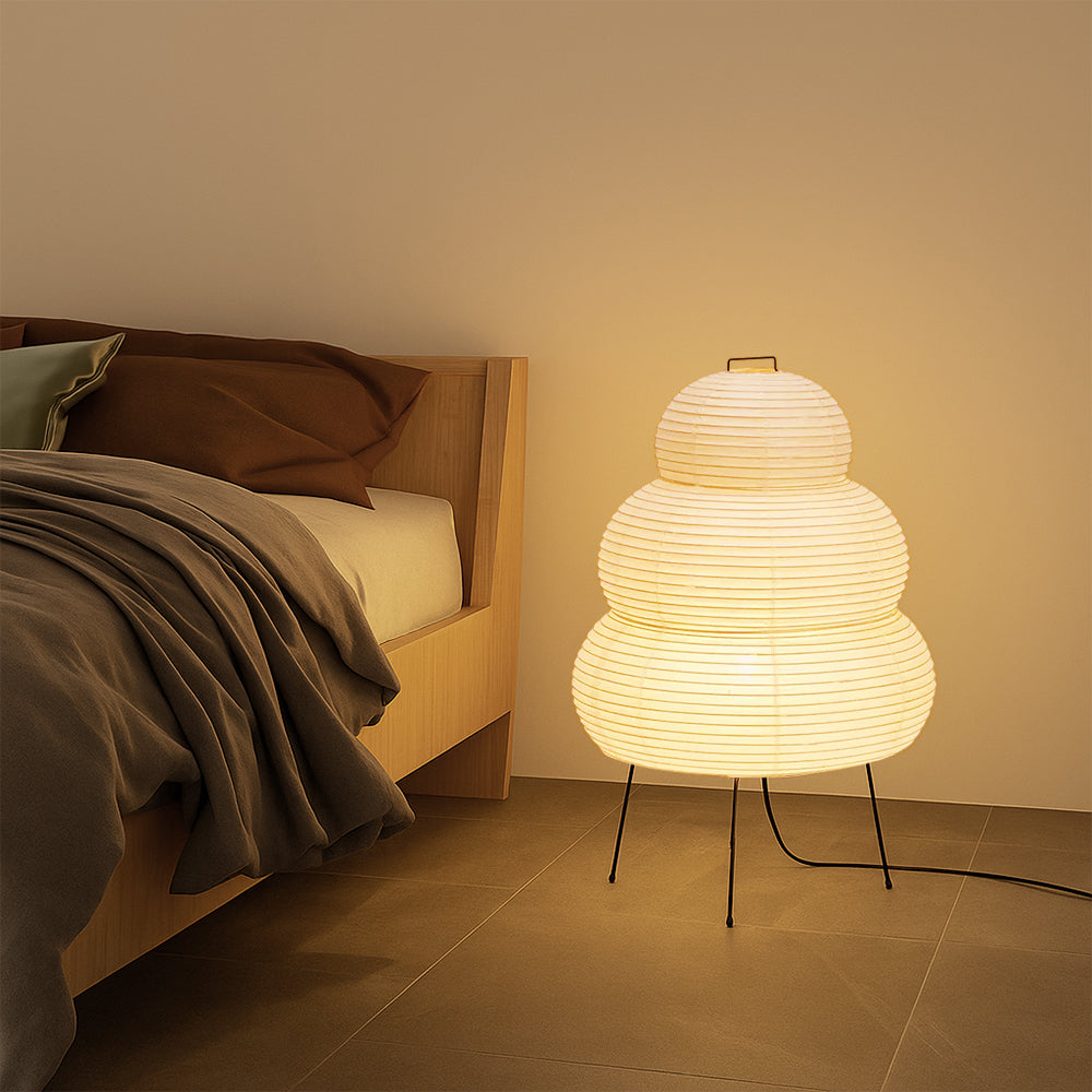 Japanese Rice Paper Floor Lamp