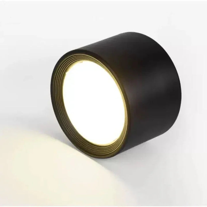Surface Mounted LED Downlight in Black