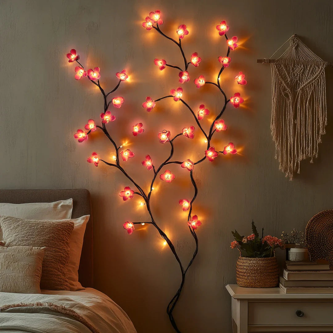 Cherry Blossom LED Wall Light - View 4