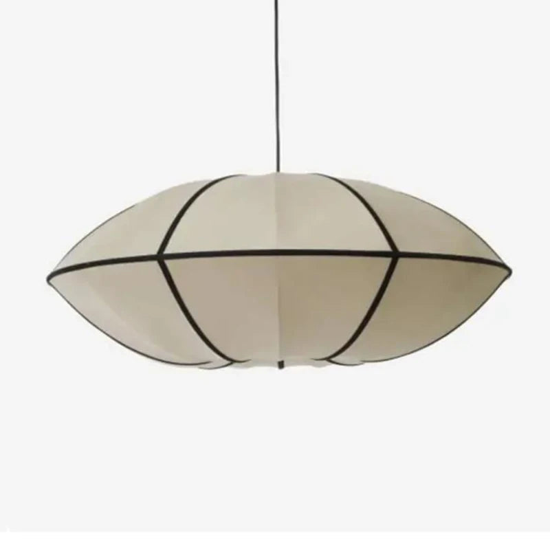 Fabric Pendant Light - View 3