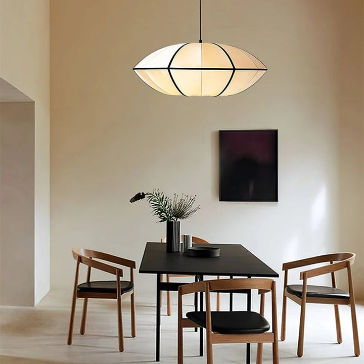 Fabric Pendant Light - View 7