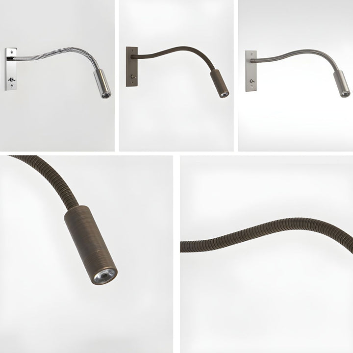 Gooseneck Wall Reading Light - View 6