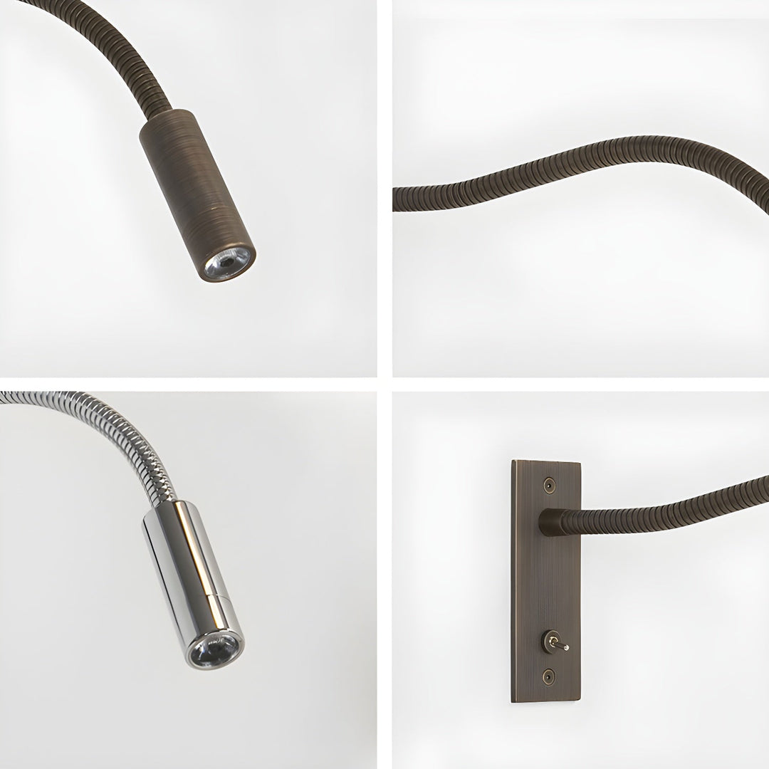 Gooseneck Wall Reading Light - View 7