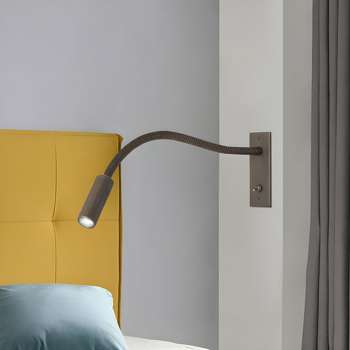 Gooseneck Wall Reading Light