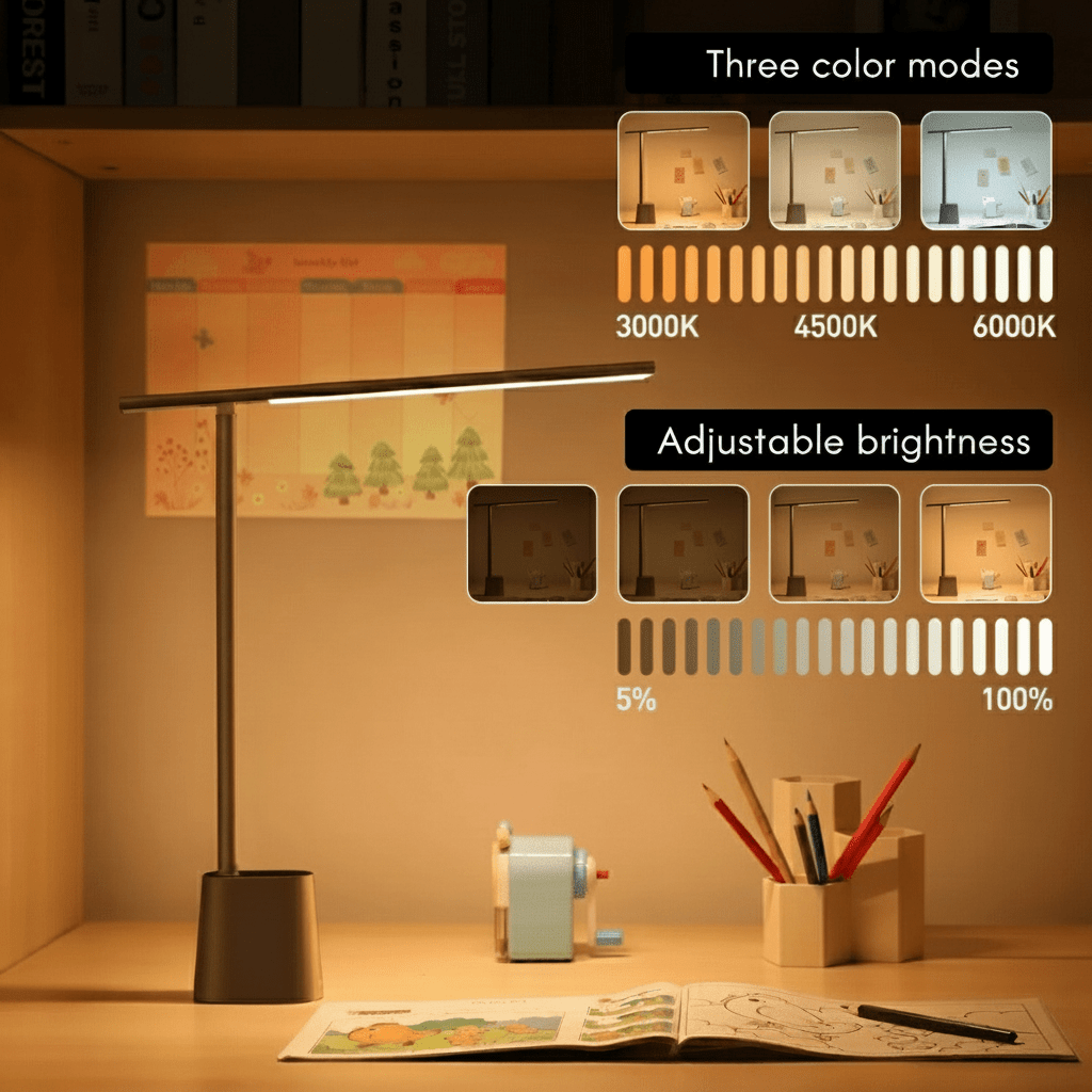 Foldable Rechargeable LED Desk Lamp - View 3