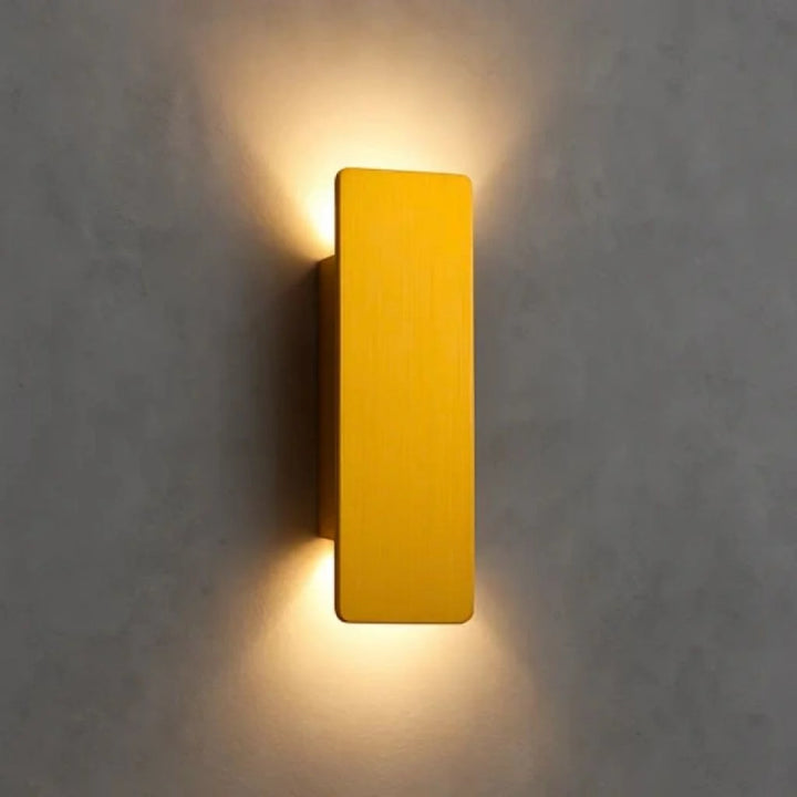 Gold Outdoor Wall Light in 20.5 cm, 6 W