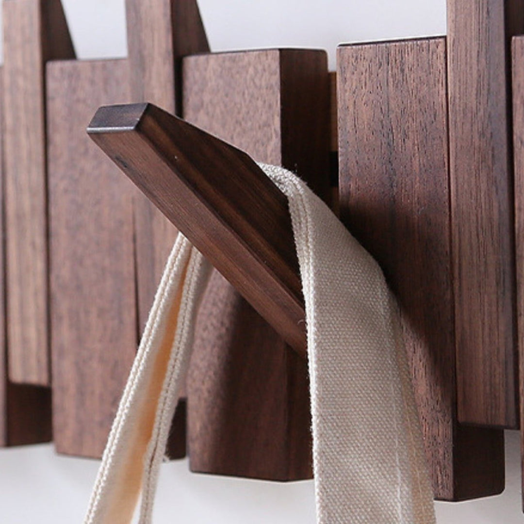 Piano Wall Rack Handcrafted Wooden Piano Design Wall Coat Rack – Eldrane
