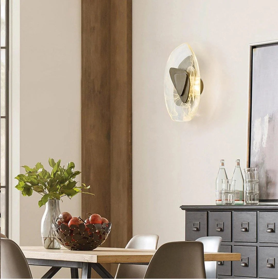 Pebble Glass LED Wall Sconce - View 6