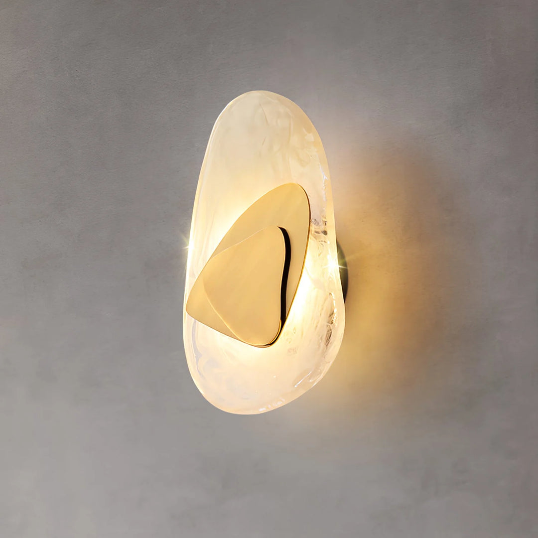 Pebble Glass LED Wall Sconce - View 7