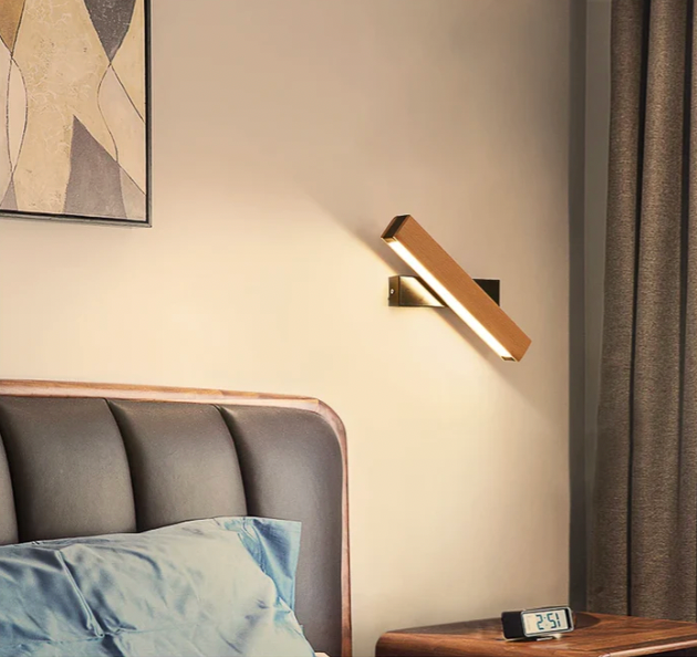 Japanese Minimalist LED Wall Light with Rotating Design - Versatile Wall Lamp for Elegant Home Accent, Energy-Efficient Lighting 7