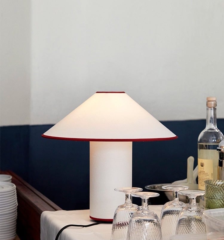 Japanese Linen Table Lamp, E27