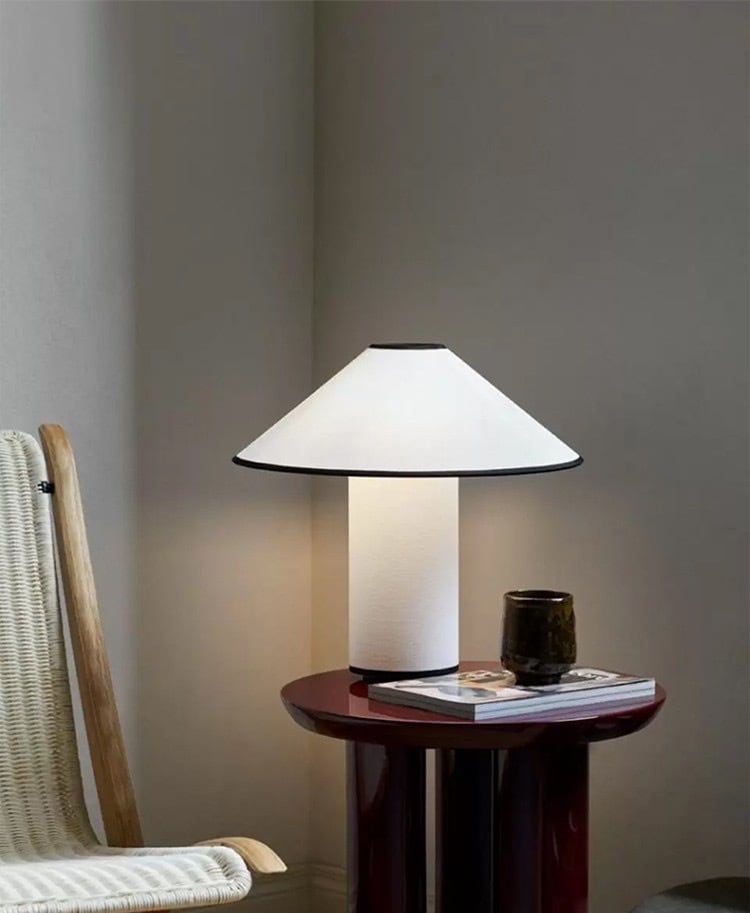 Japanese Linen Table Lamp, E27