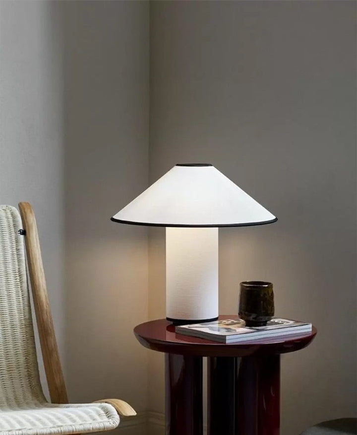 Japanese Linen Table Lamp, E27