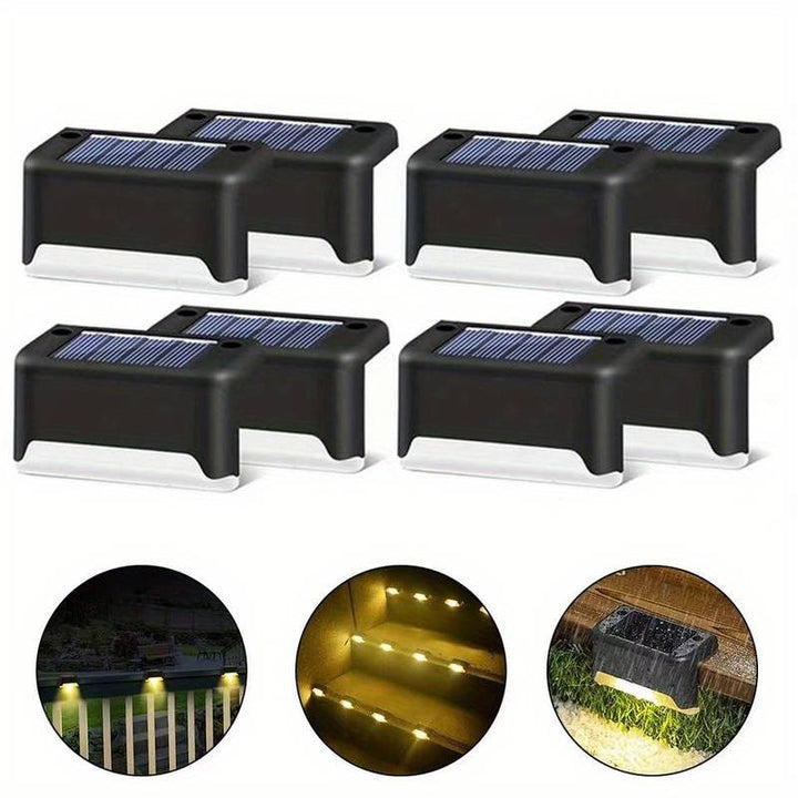 Solar Fence Wall Lights - View 4